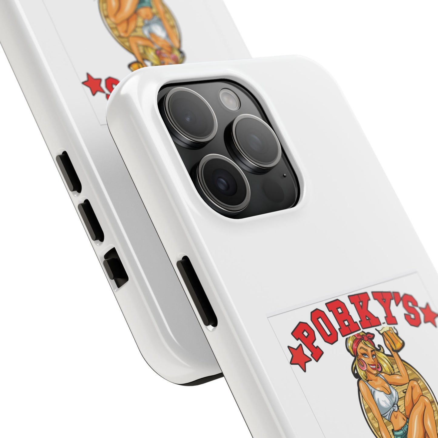 (OG Pin UP Girl) Vintage Style Tough Phone Case - Porky's Guam Design
