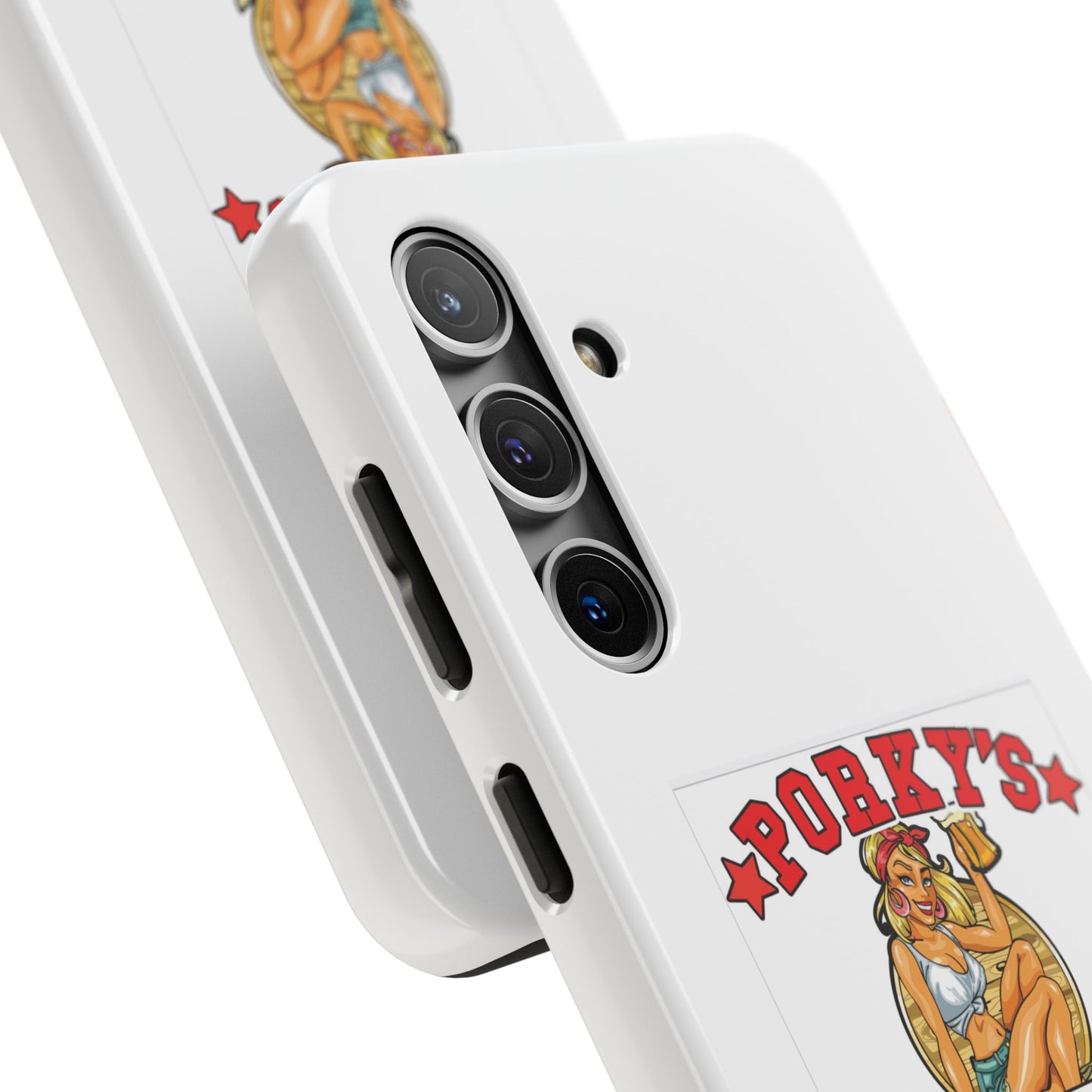 (OG Pin UP Girl) Vintage Style Tough Phone Case - Porky's Guam Design