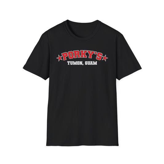 (NEW Pin UP Girl) Porky's Guam Unisex Softstyle T-Shirt