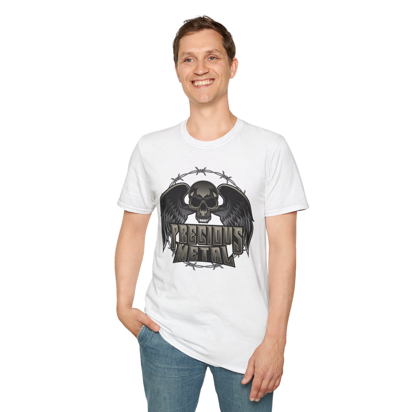 Precious Metal & Porky's Design-Softstyle T-Shirt