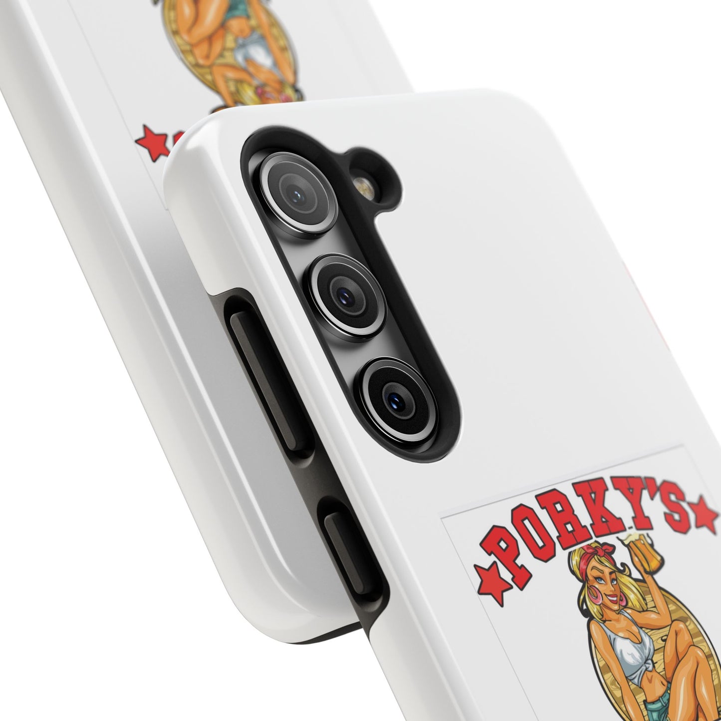 (OG Pin UP Girl) Vintage Style Tough Phone Case - Porky's Guam Design