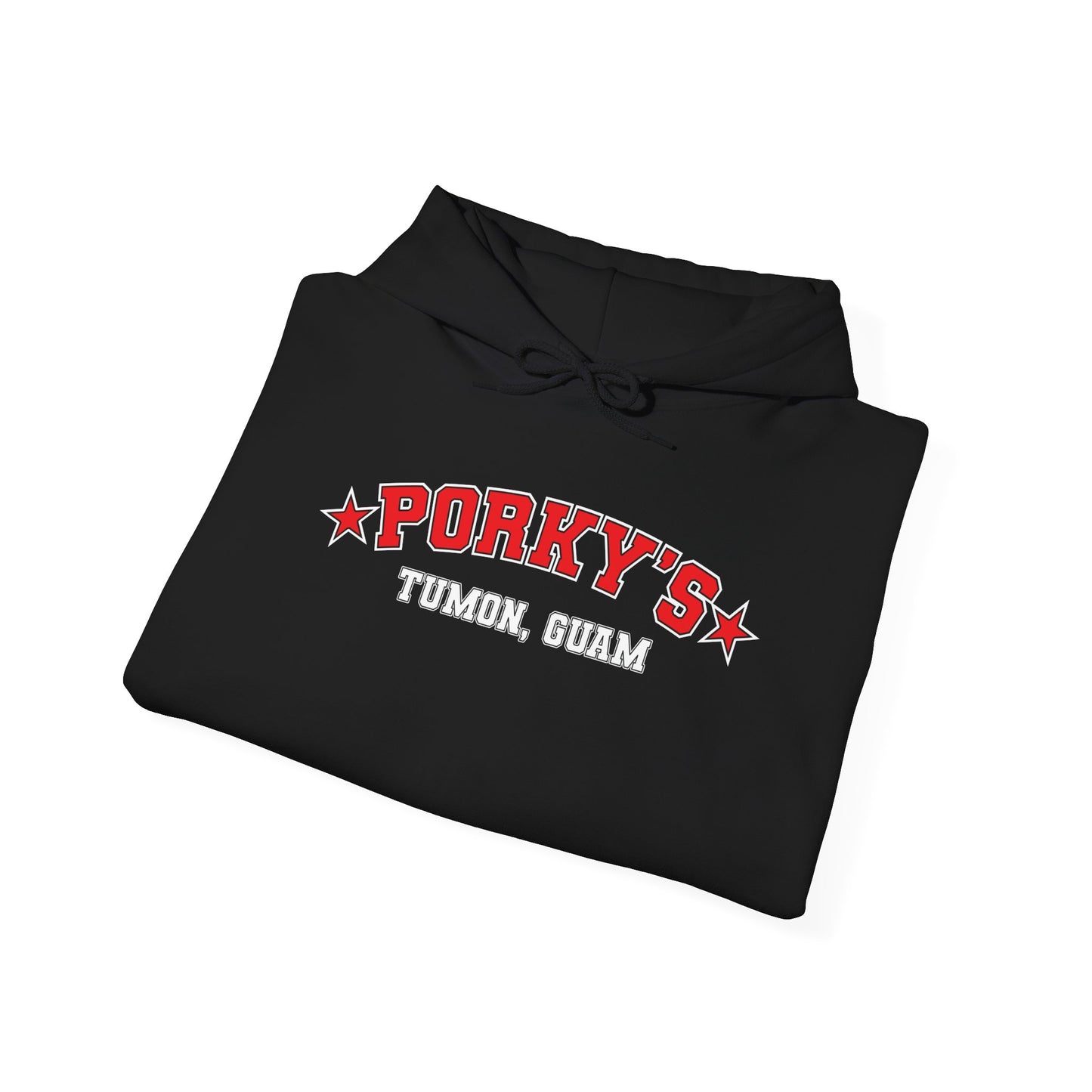 (New Pin UP Girl) Unisex Porky's Hoodie Pullover - Heavy Blend Sweatshirt