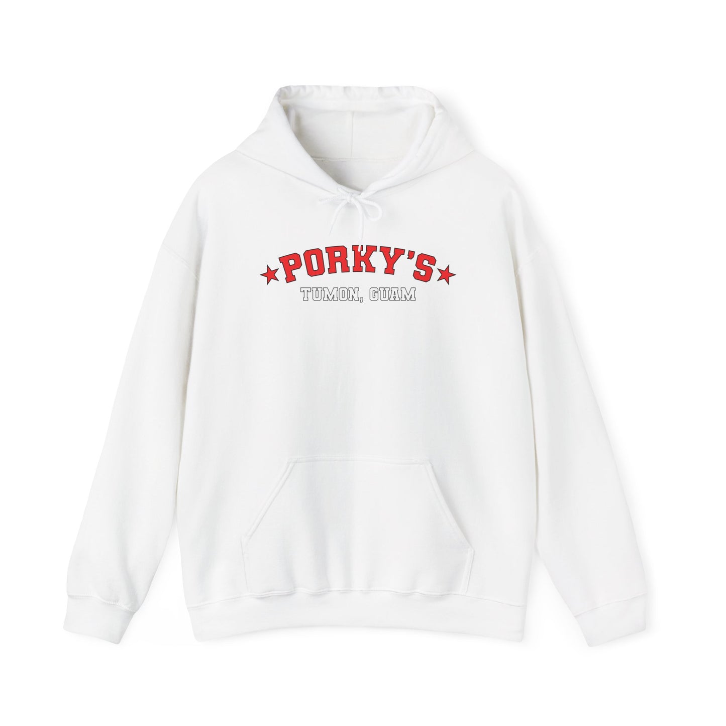 (New Pin UP Girl) Unisex Porky's Hoodie Pullover - Heavy Blend Sweatshirt
