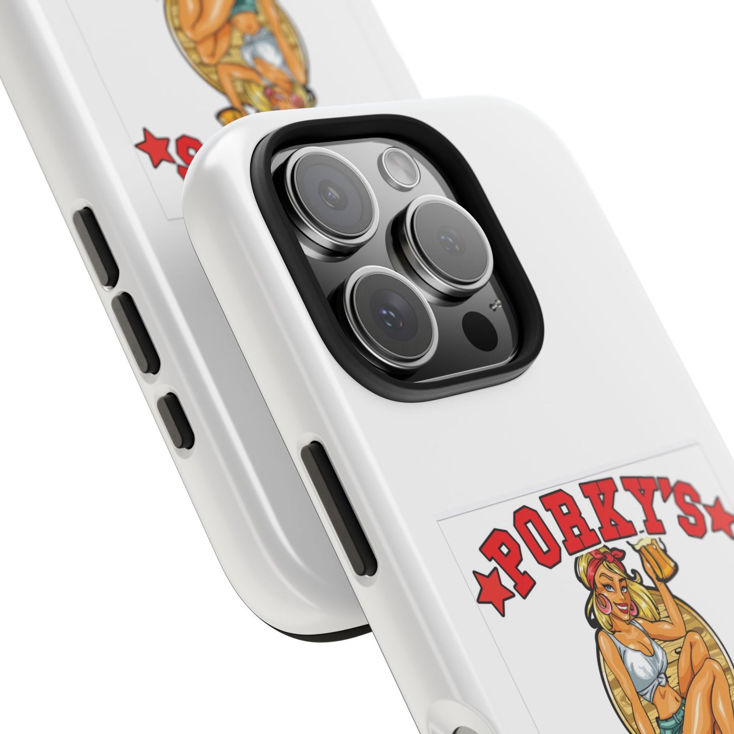 (OG Pin UP Girl) Vintage Style Tough Phone Case - Porky's Guam Design