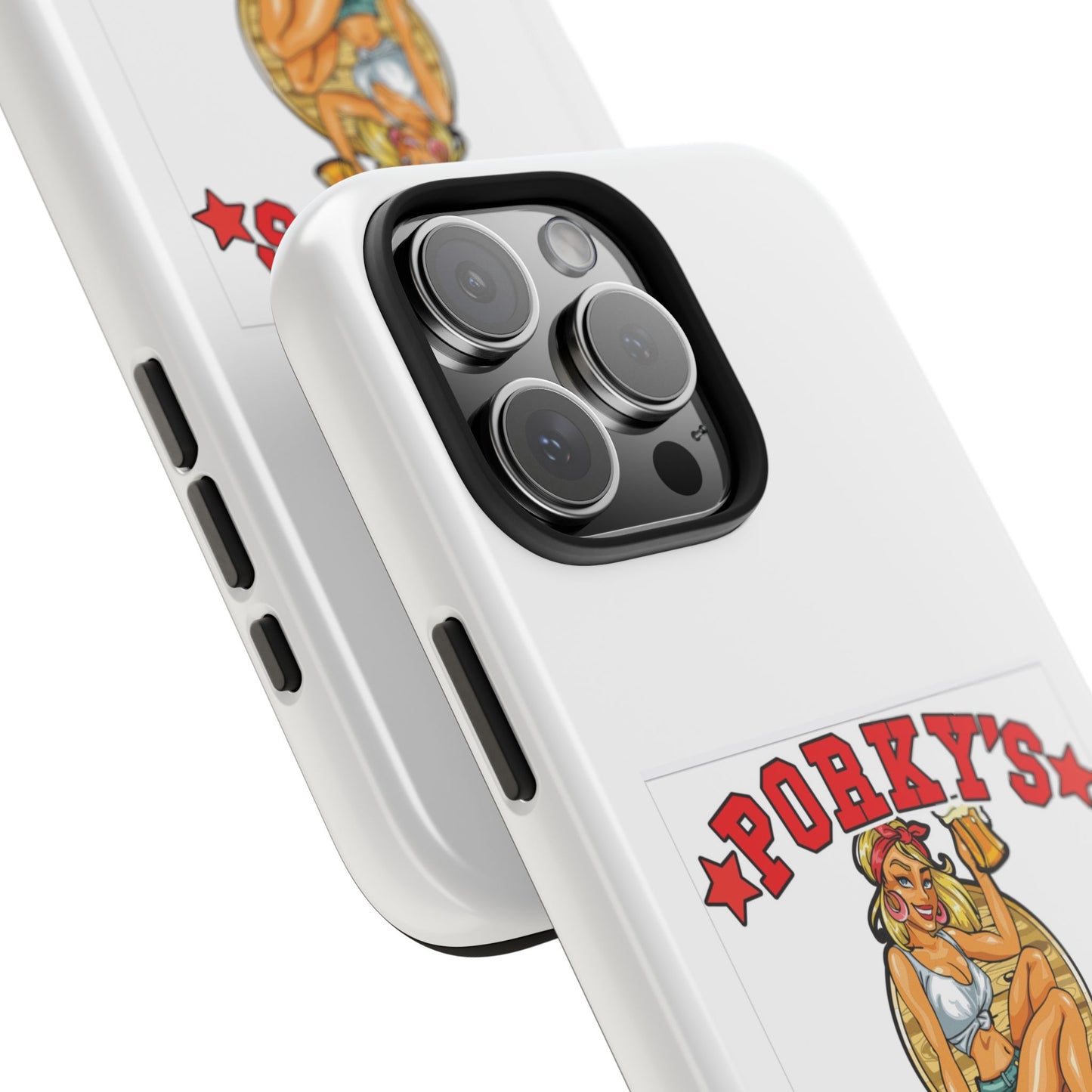 (OG Pin UP Girl) Vintage Style Tough Phone Case - Porky's Guam Design