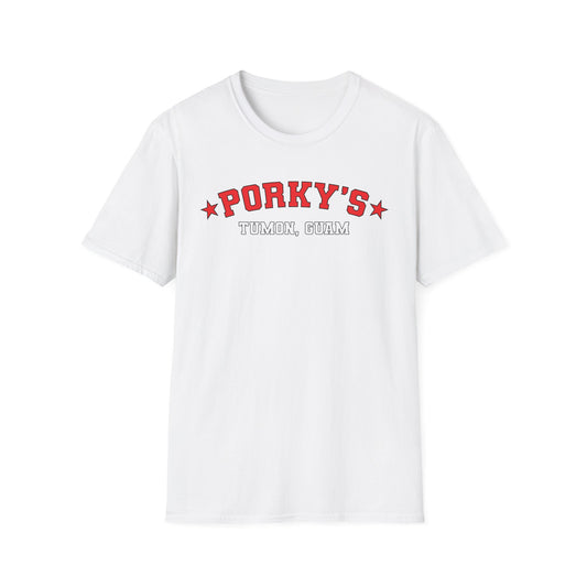 (OG Pin UP Girl) Porky's Guam Unisex Softstyle T-Shirt