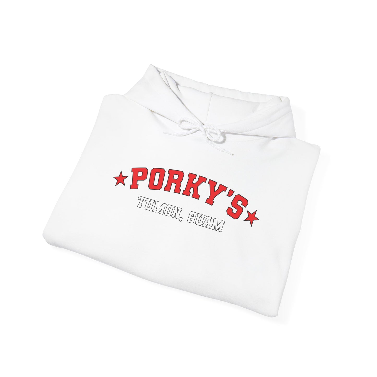 (New Pin UP Girl) Unisex Porky's Hoodie Pullover - Heavy Blend Sweatshirt