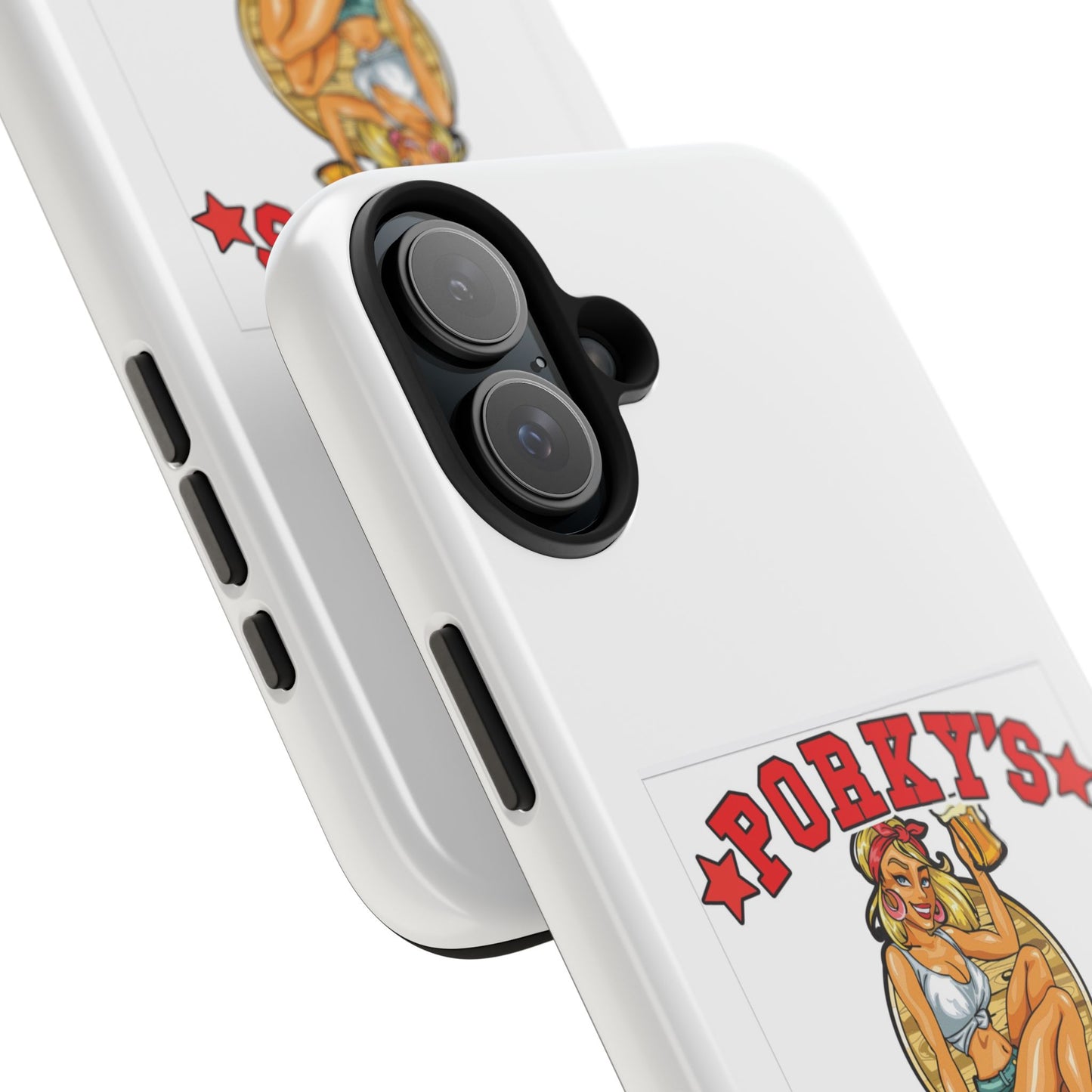 (OG Pin UP Girl) Vintage Style Tough Phone Case - Porky's Guam Design