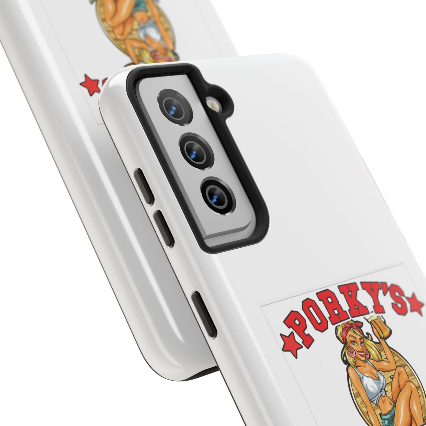 (OG Pin UP Girl) Vintage Style Tough Phone Case - Porky's Guam Design