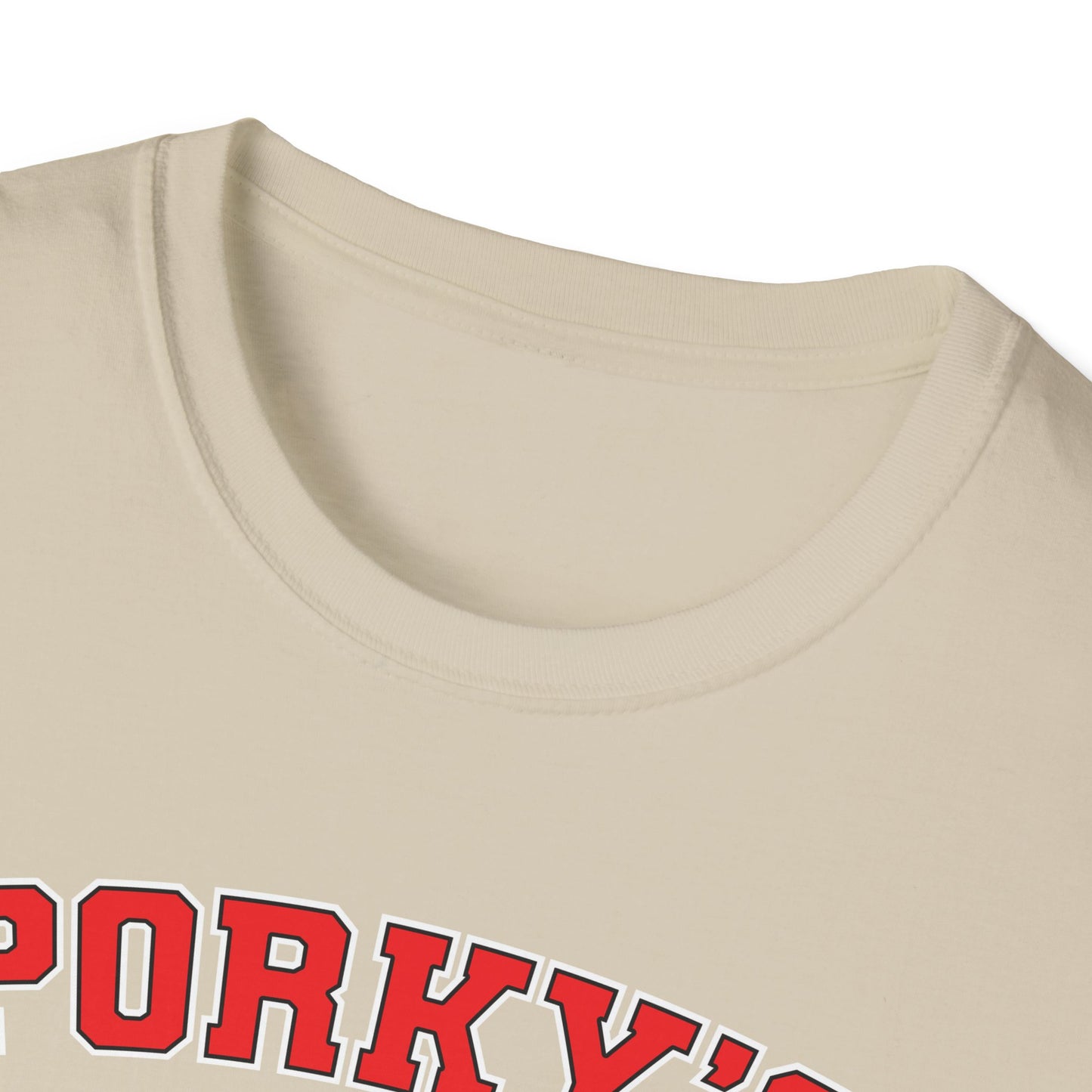 (NEW Pin UP Girl) Porky's Guam Unisex Softstyle T-Shirt