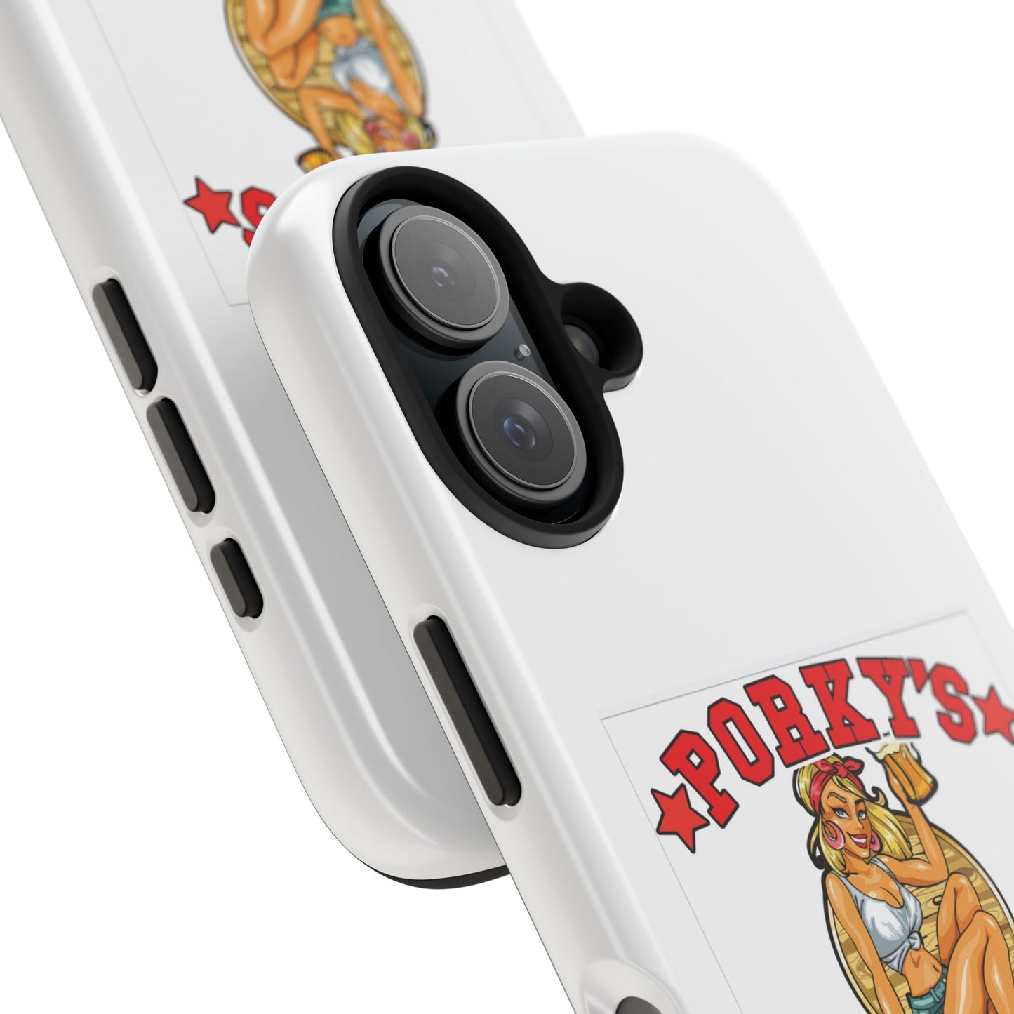 (OG Pin UP Girl) Vintage Style Tough Phone Case - Porky's Guam Design