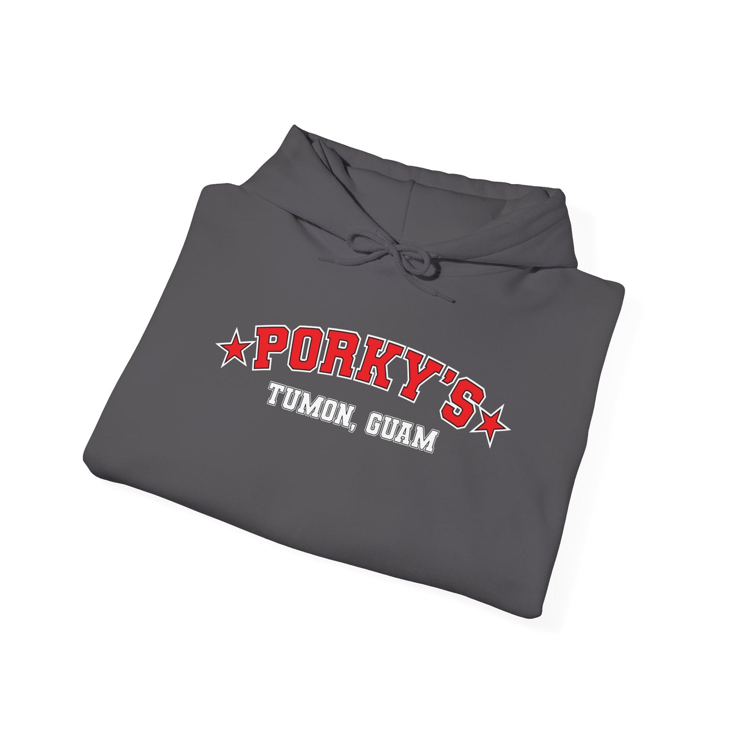 (New Pin UP Girl) Unisex Porky's Hoodie Pullover - Heavy Blend Sweatshirt