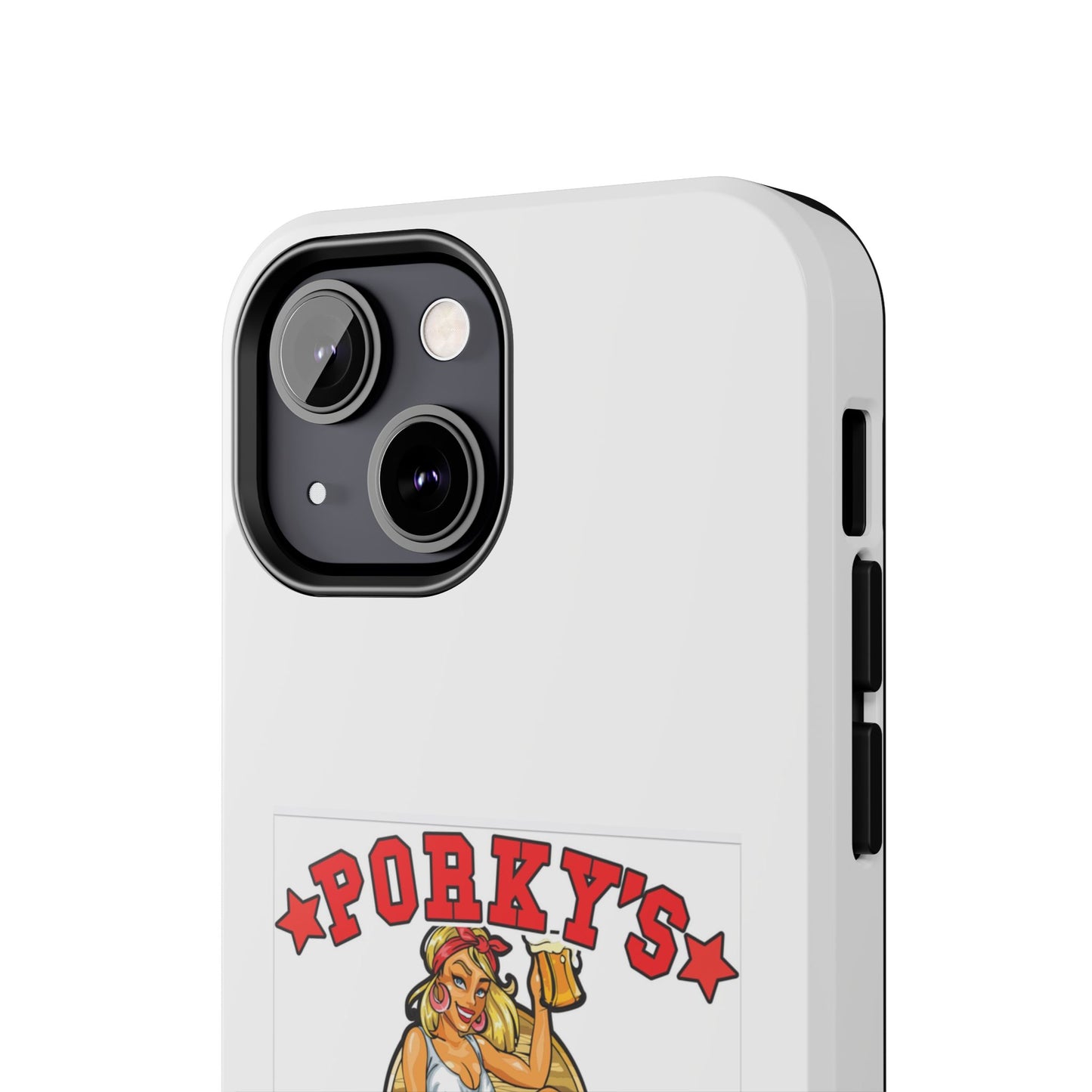 (OG Pin UP Girl) Vintage Style Tough Phone Case - Porky's Guam Design