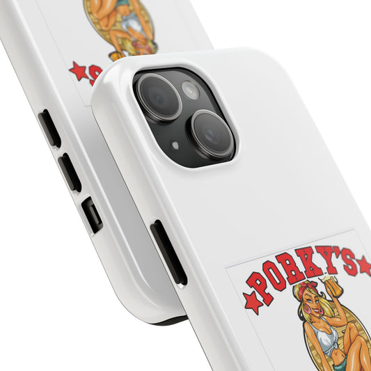 (OG Pin UP Girl) Vintage Style Tough Phone Case - Porky's Guam Design