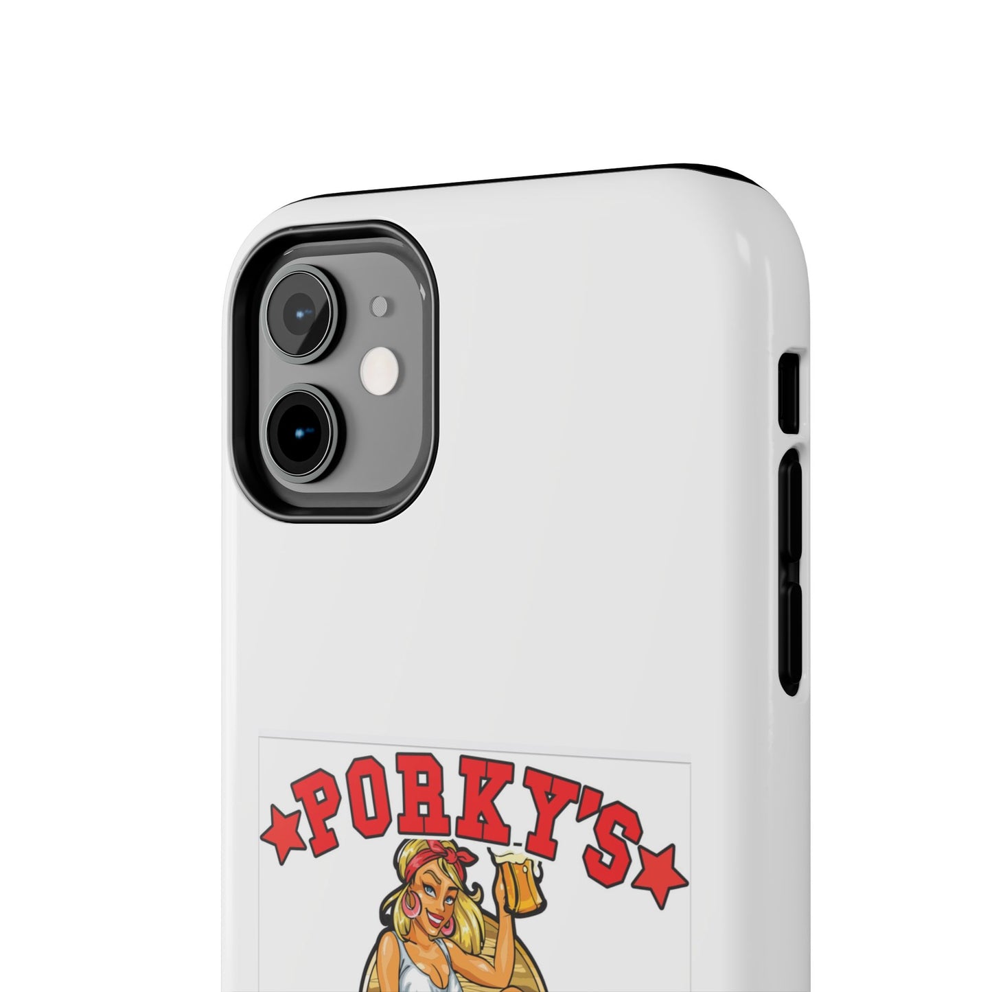 (OG Pin UP Girl) Vintage Style Tough Phone Case - Porky's Guam Design