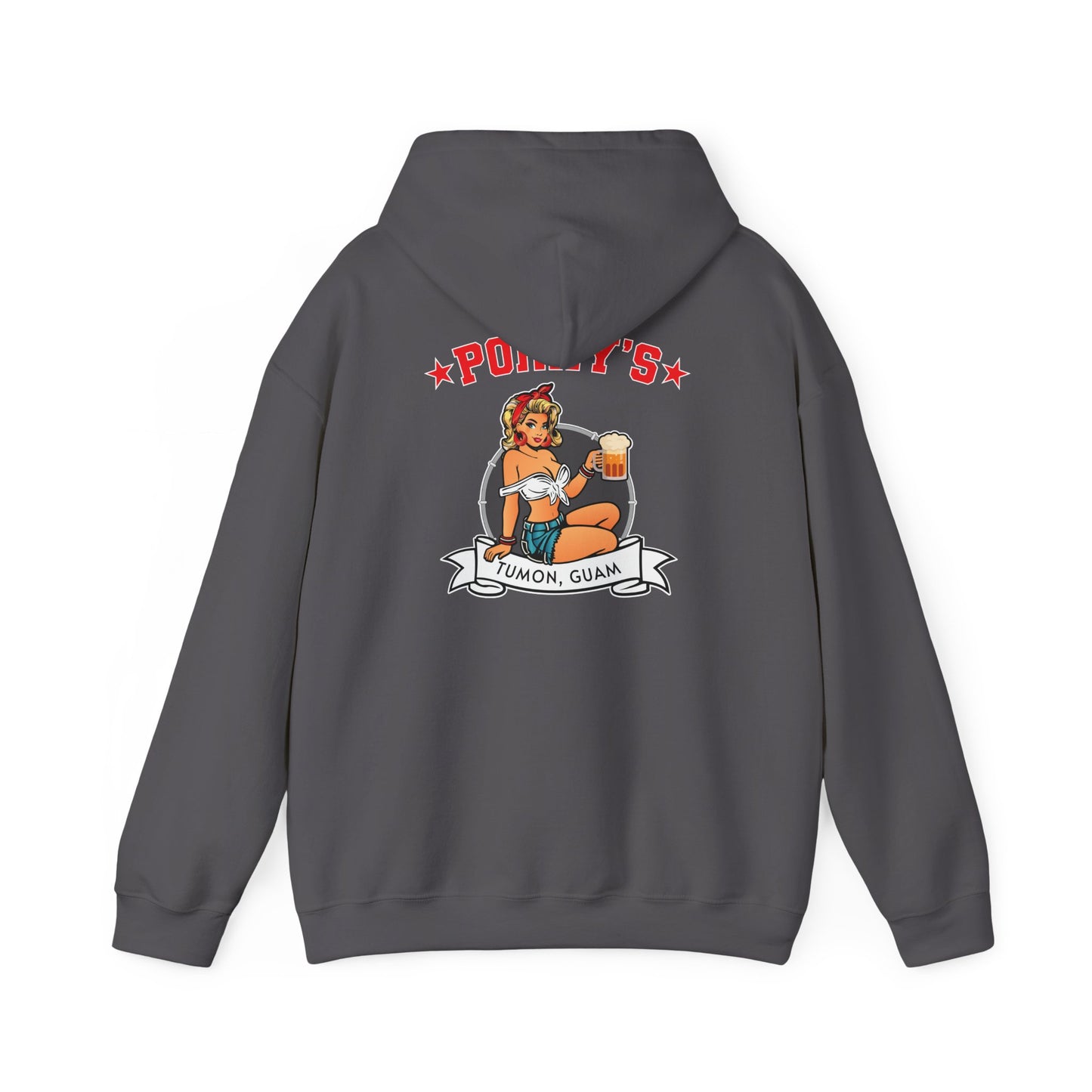 (New Pin UP Girl) Unisex Porky's Hoodie Pullover - Heavy Blend Sweatshirt