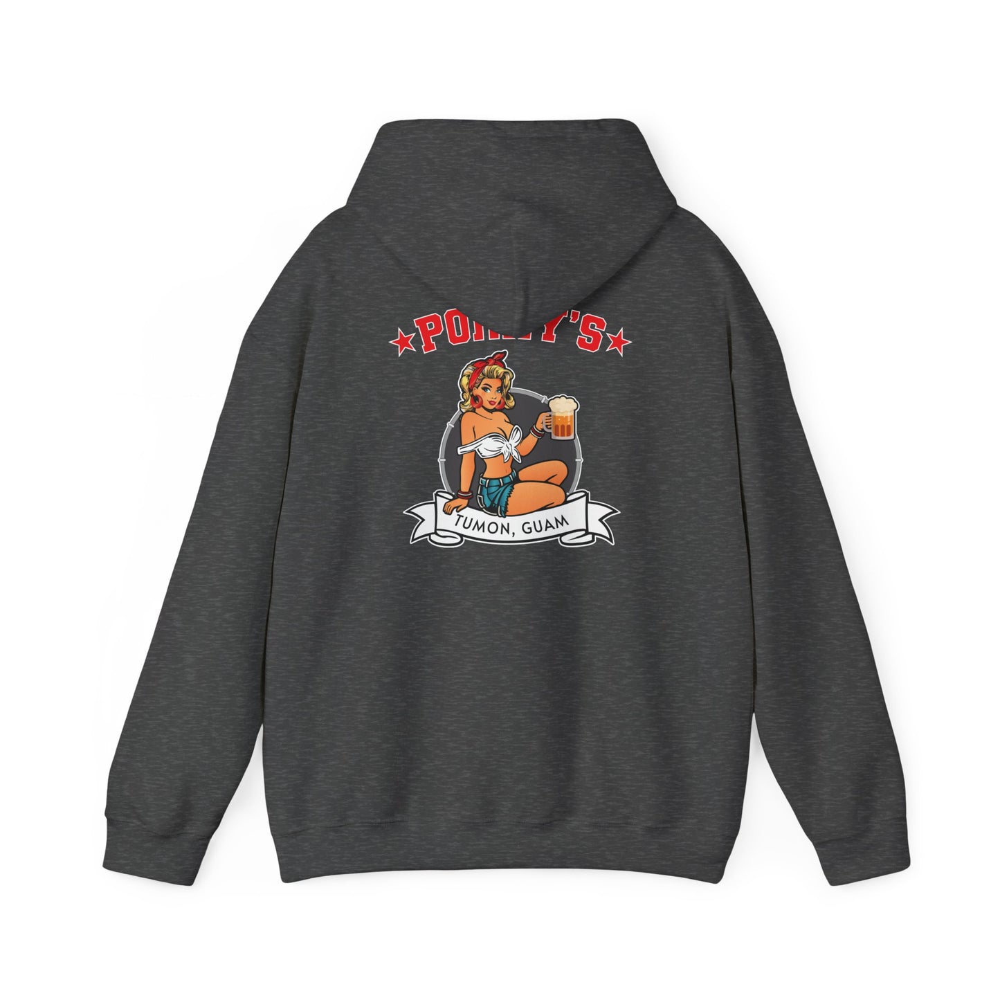 (New Pin UP Girl) Unisex Porky's Hoodie Pullover - Heavy Blend Sweatshirt