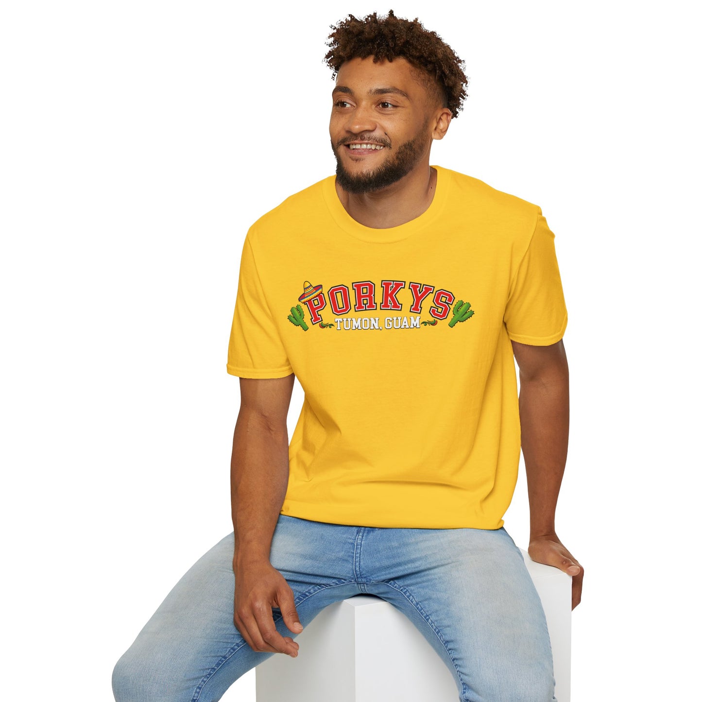 Porkys Cinco de Mayo Celebration T-Shirt | Unisex Softstyle
