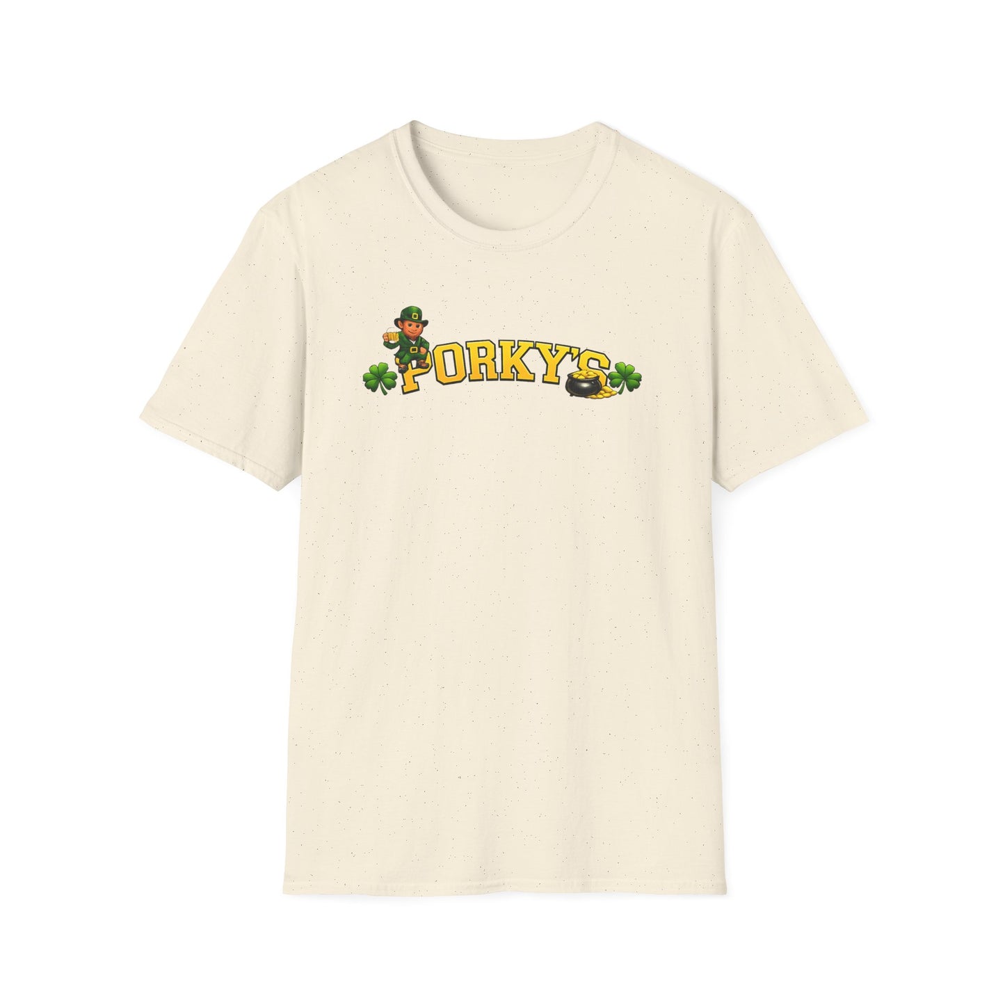 Porky’s St. Patrick’s Day T-Shirt — Lucky Leprechaun Beer Pub Tee