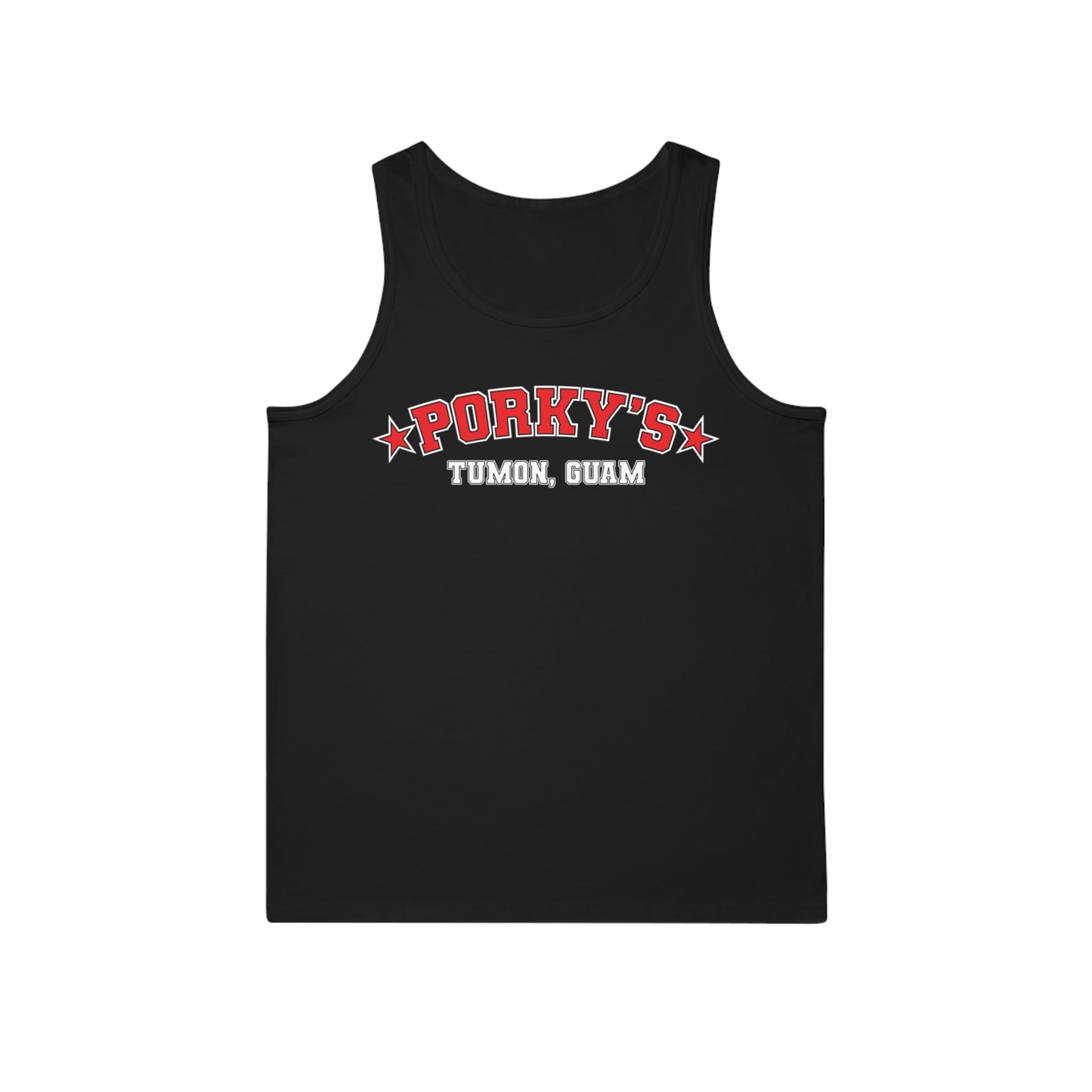 Porky's Tumon Guam Unisex Softstyle Tank Top