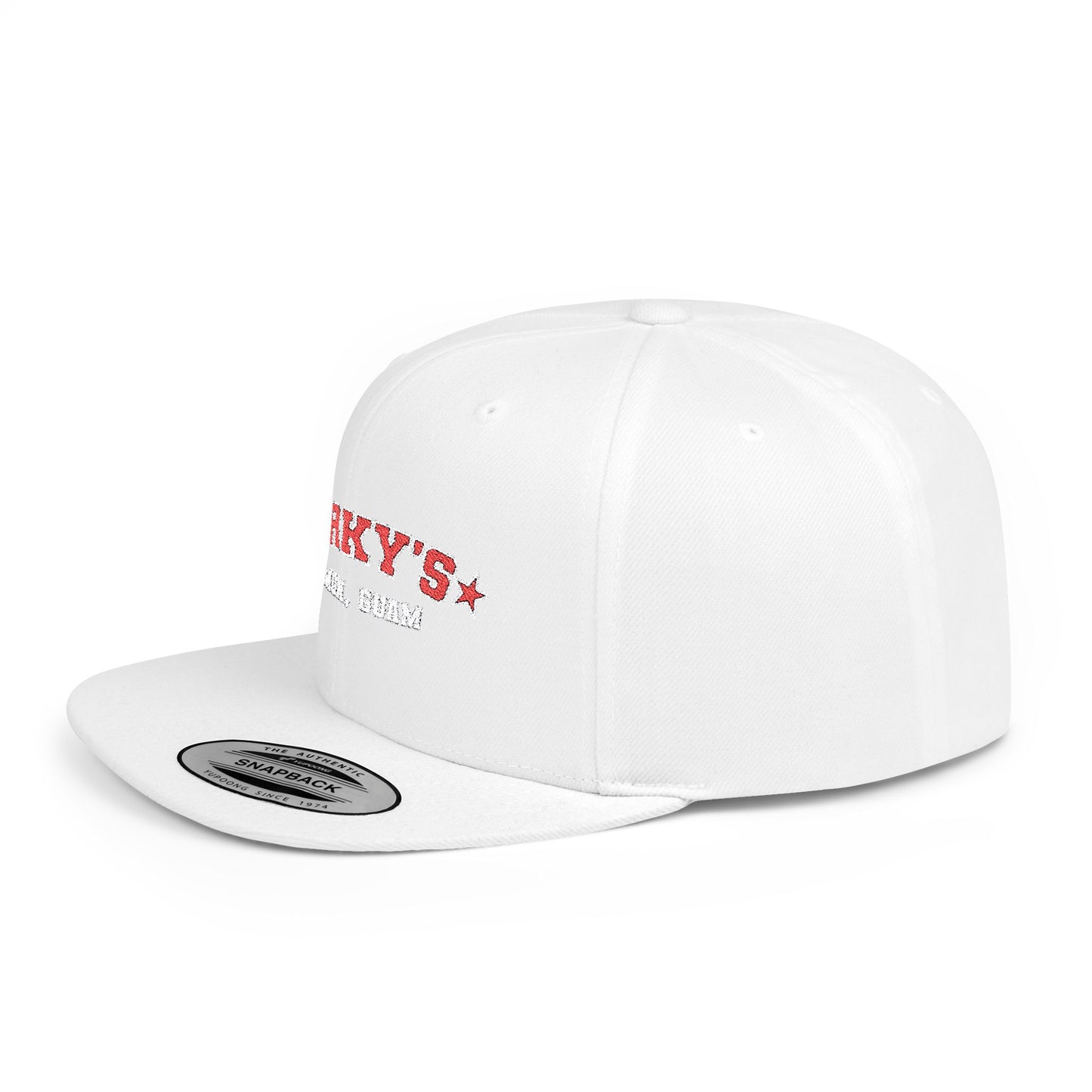 Porky's Guam Flat Bill Snapback Hat