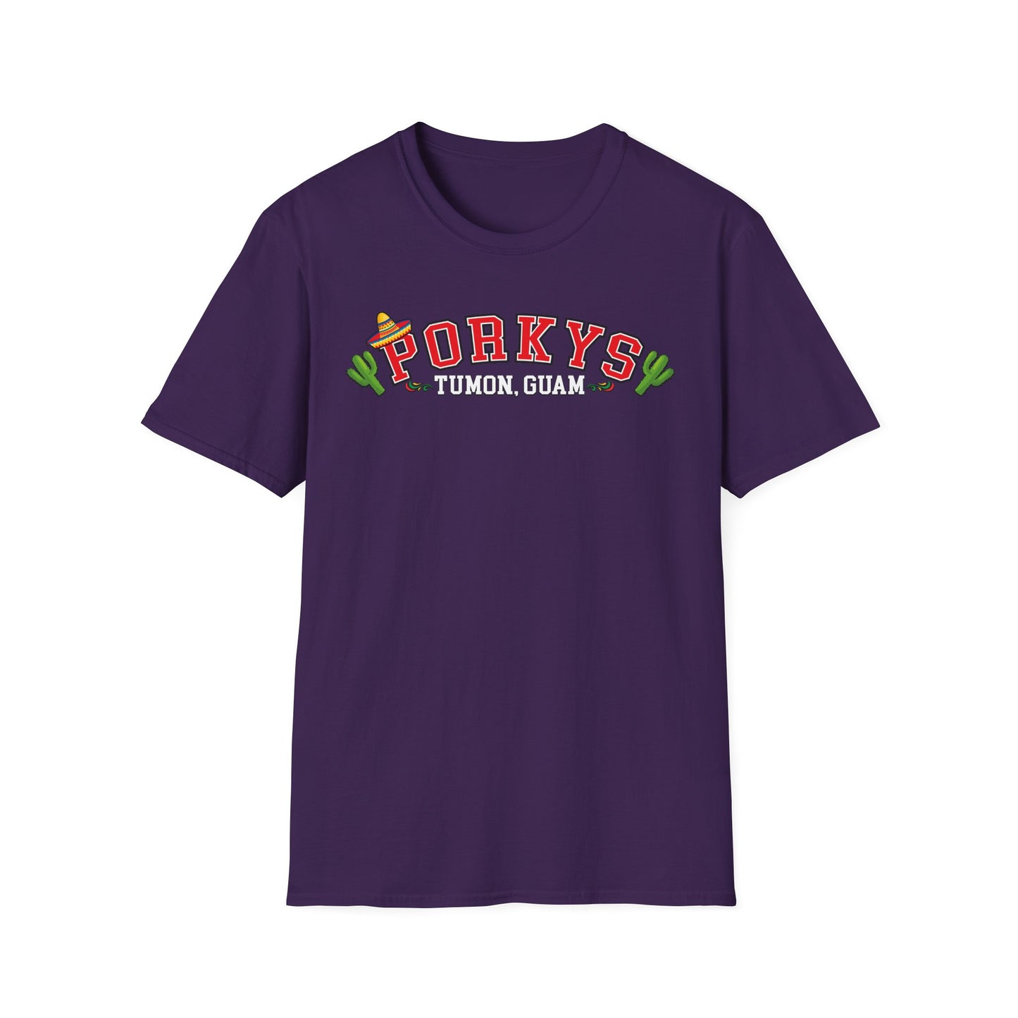 Porkys Cinco de Mayo Celebration T-Shirt | Unisex Softstyle
