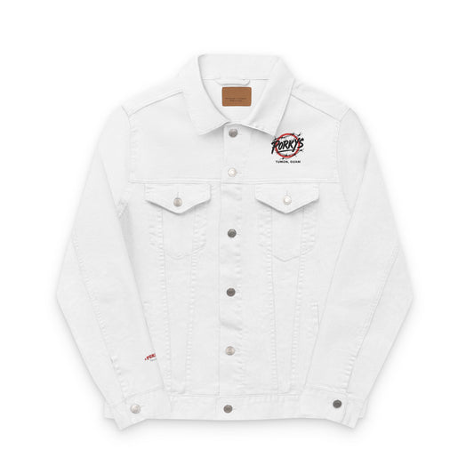 Porkys Rock Unisex Denim Jacket (Embroidery)
