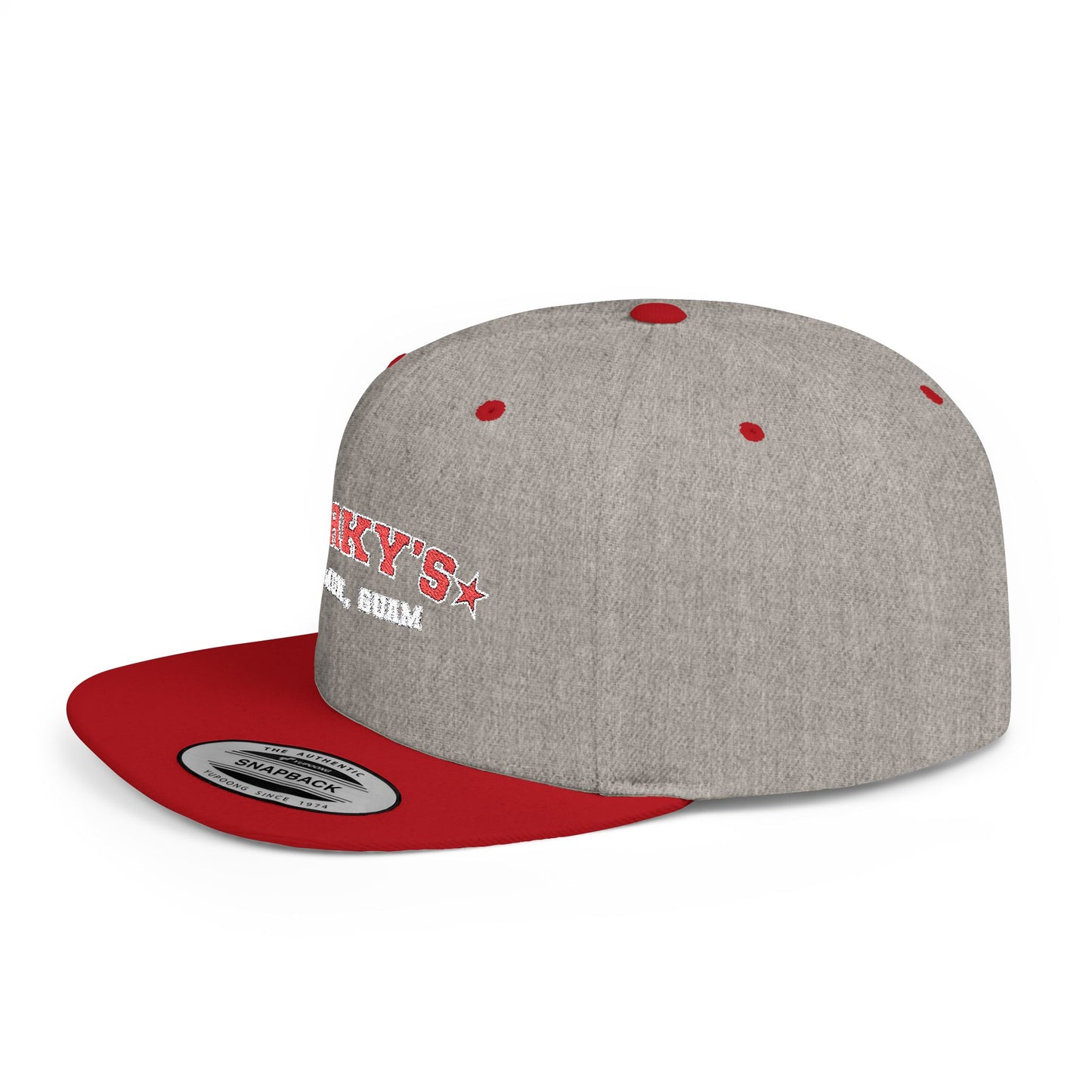 Porky's Guam Flat Bill Snapback Hat