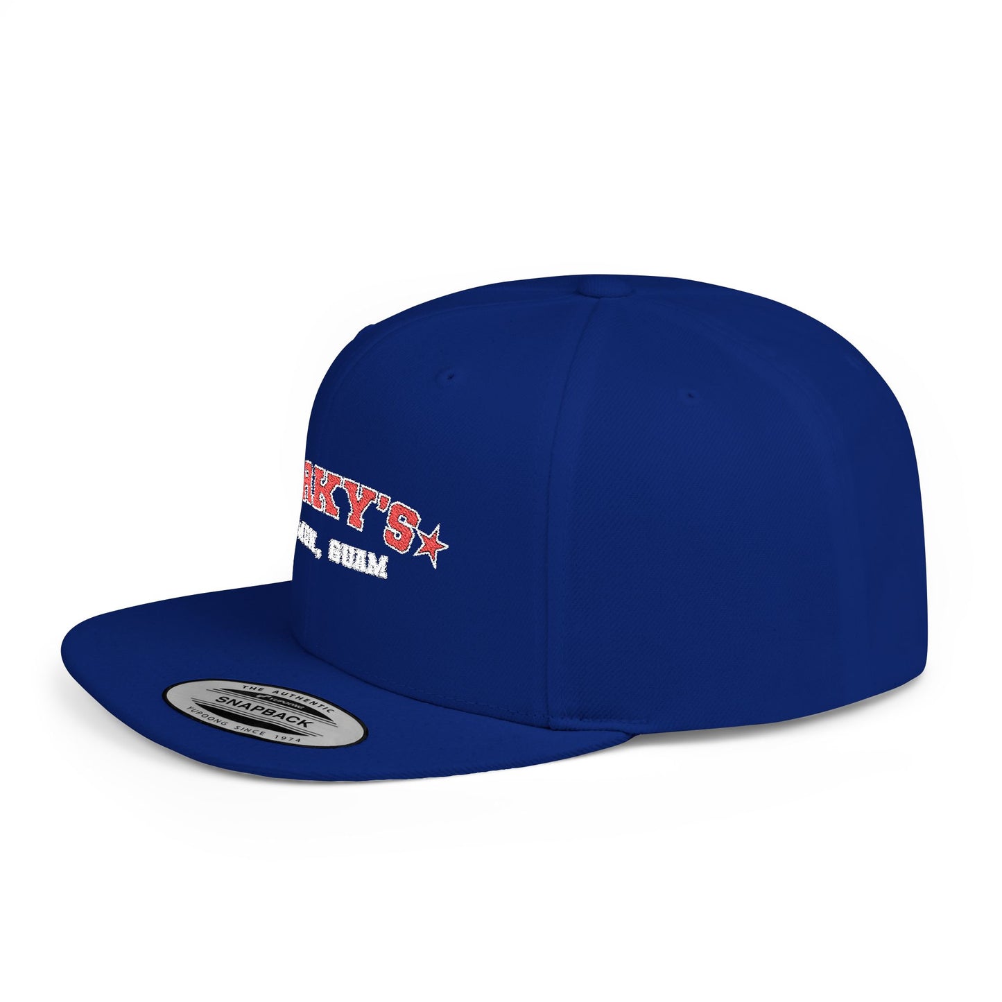 Porky's Guam Flat Bill Snapback Hat