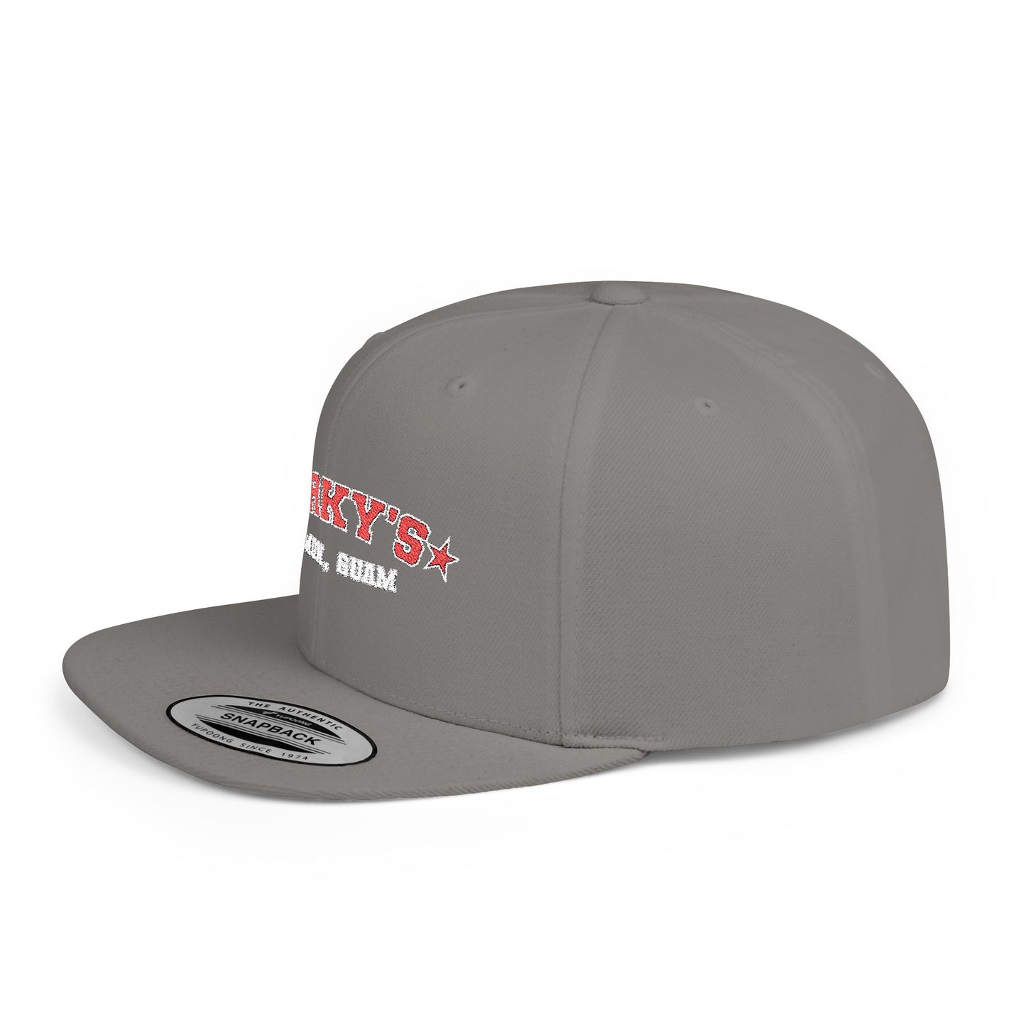 Porky's Guam Flat Bill Snapback Hat