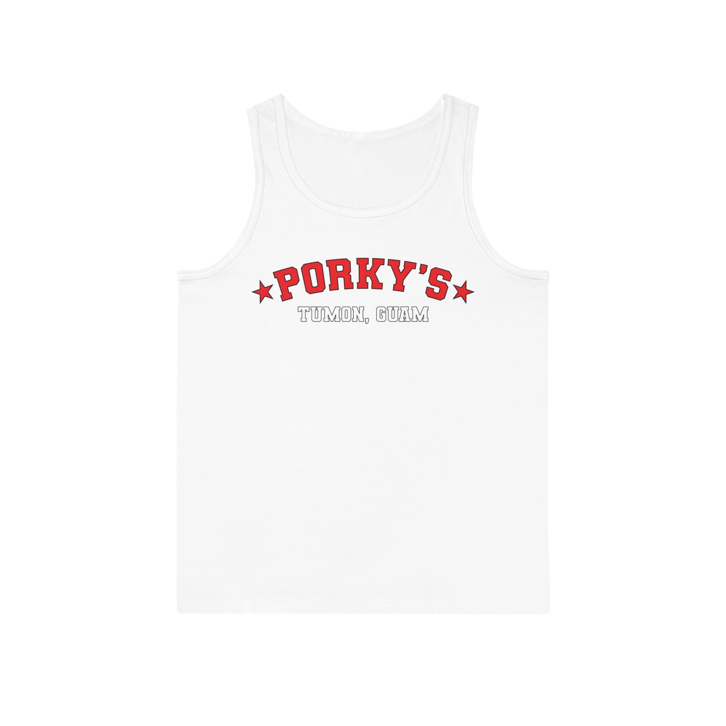 Porky's Tumon Guam Unisex Softstyle Tank Top