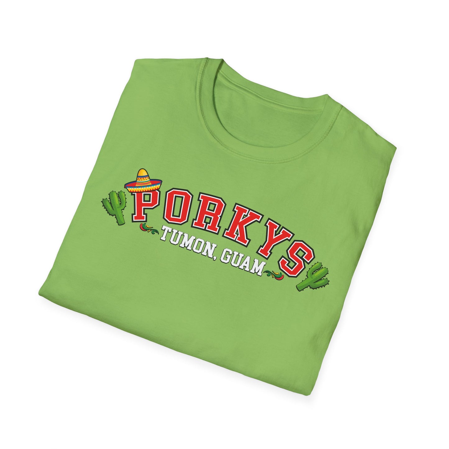 Porkys Cinco de Mayo Celebration T-Shirt | Unisex Softstyle
