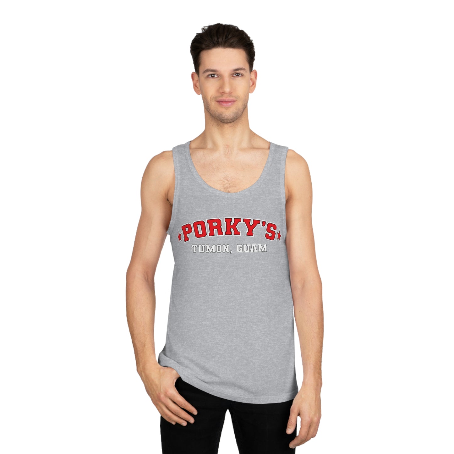 Porky's Tumon Guam Unisex Softstyle Tank Top