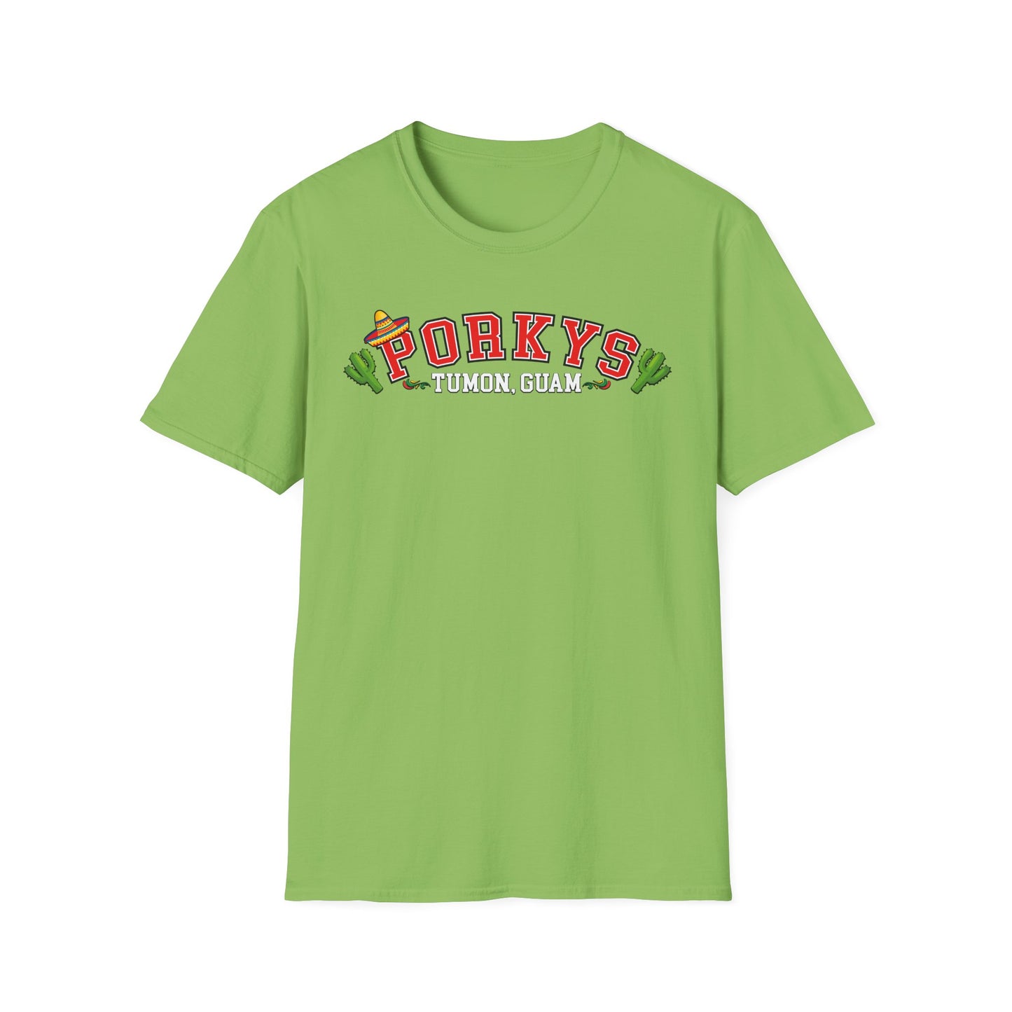 Porkys Cinco de Mayo Celebration T-Shirt | Unisex Softstyle
