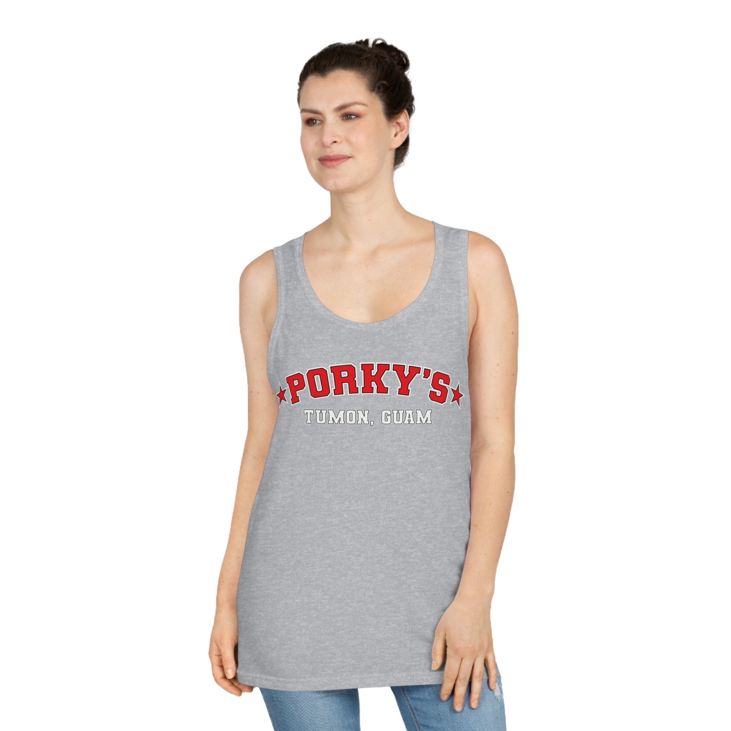 Porky's Tumon Guam Unisex Softstyle Tank Top