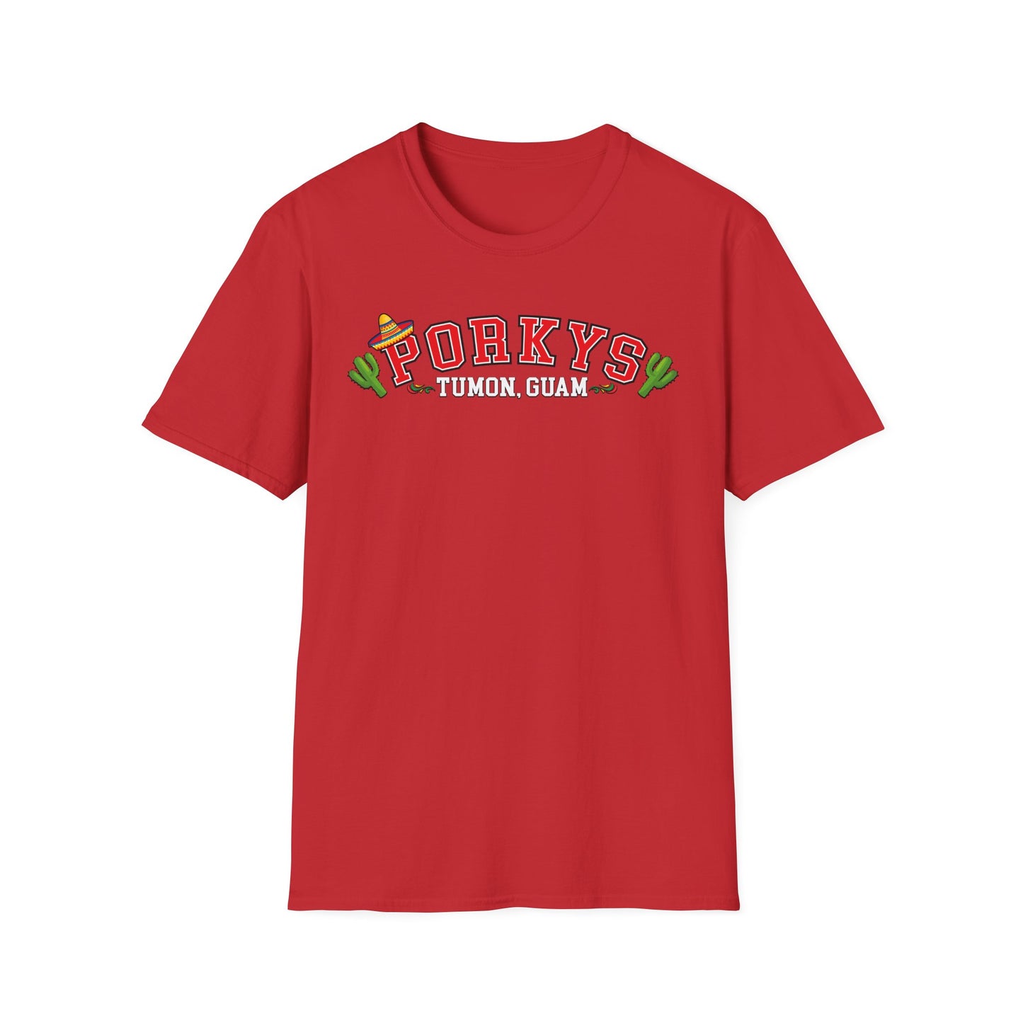 Porkys Cinco de Mayo Celebration T-Shirt | Unisex Softstyle