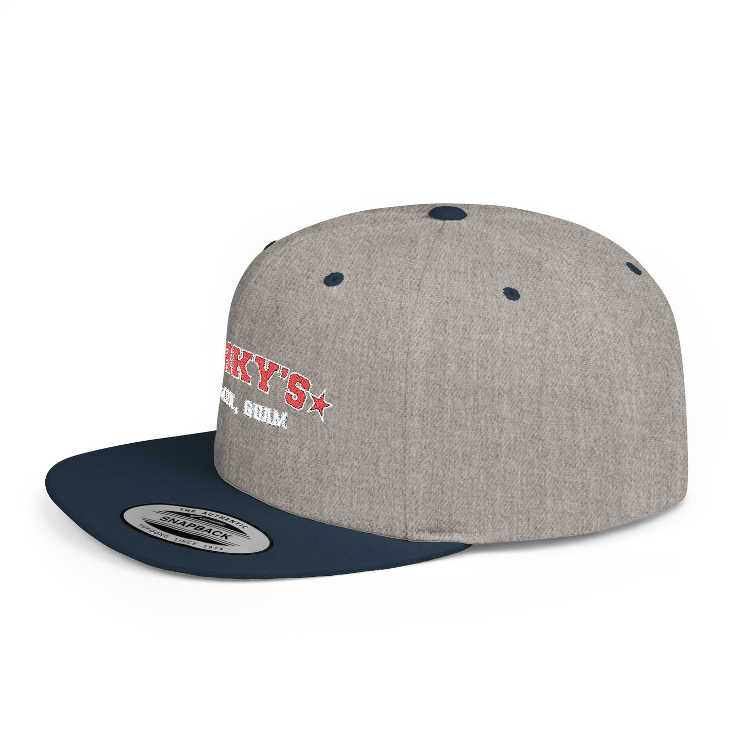 Porky's Guam Flat Bill Snapback Hat