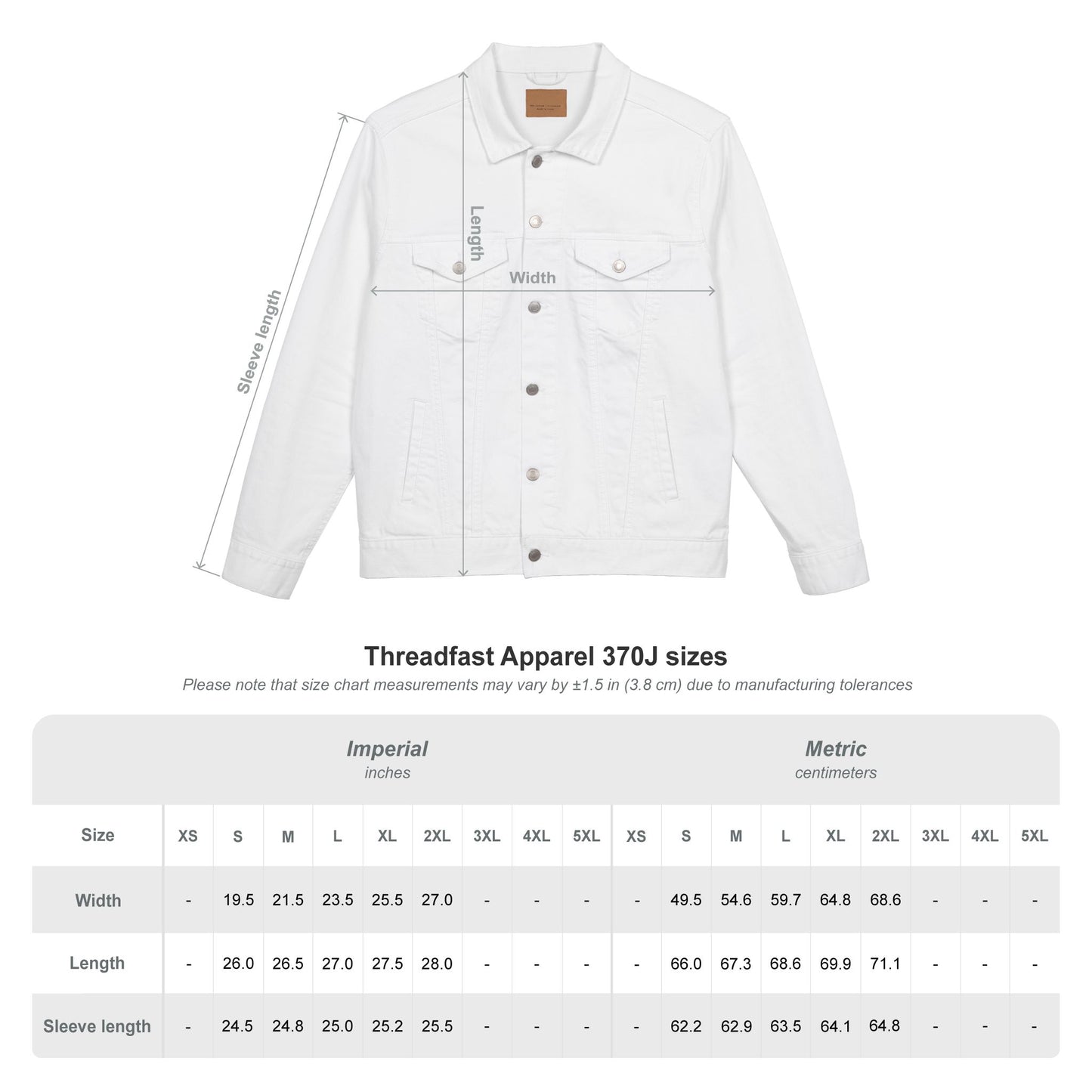 Porkys Rock Unisex Denim Jacket (Embroidery)
