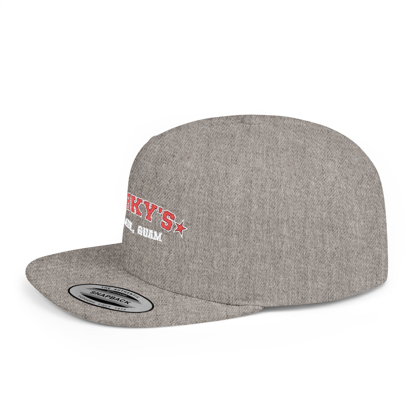 Porky's Guam Flat Bill Snapback Hat