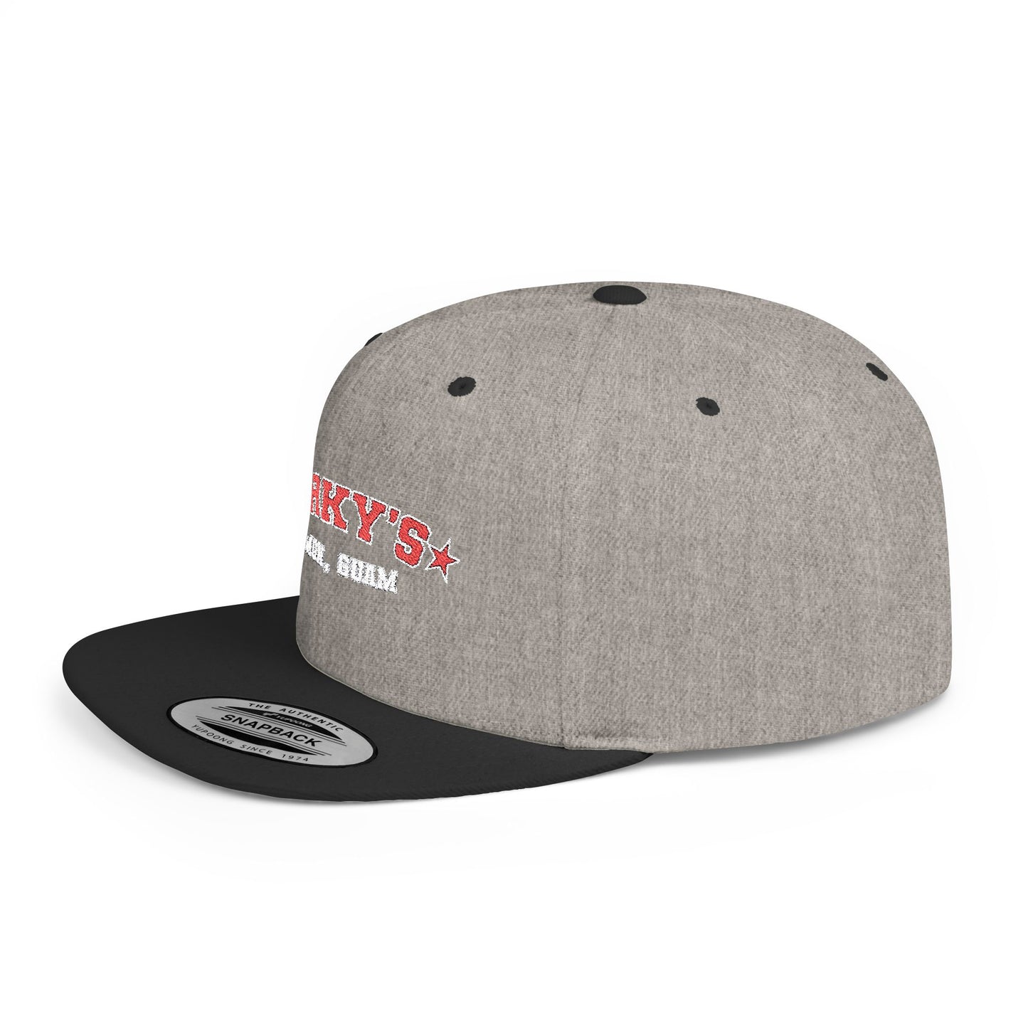 Porky's Guam Flat Bill Snapback Hat